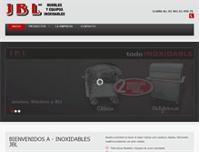 Tablet Screenshot of inoxidablesjbl.com